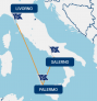 Palermo-Salerno-Livorno